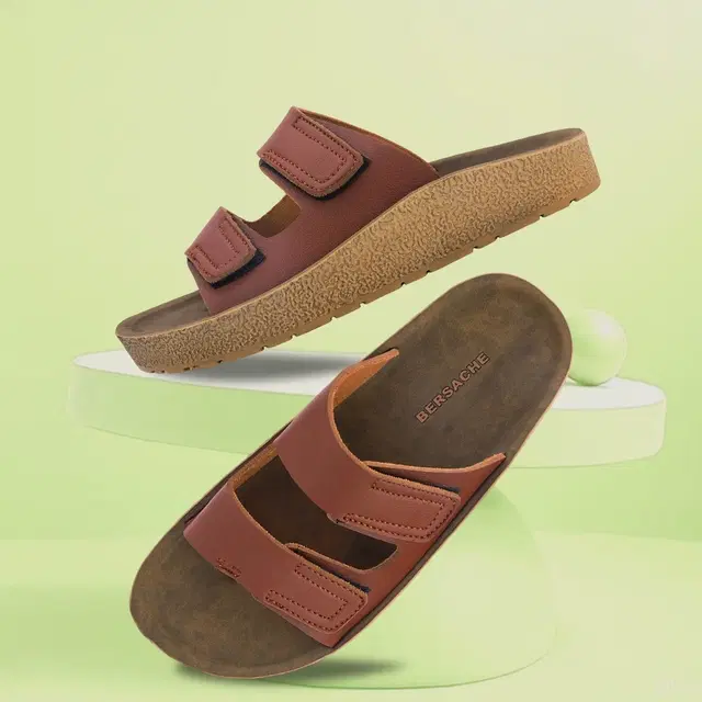 Sliders For Men, Brown (10)