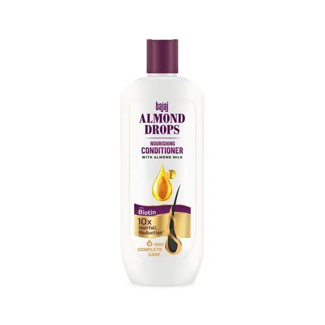 Bajaj Almond Drops Anti Hairfall Conditioner with Almond Oil & Vitamin E - 175 ml (Bottle)