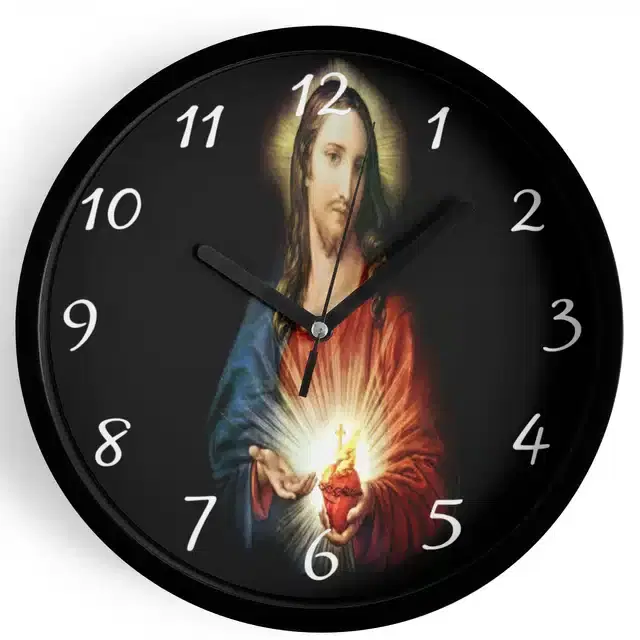 Analog Wall Clock, Multicolor, 7 inches