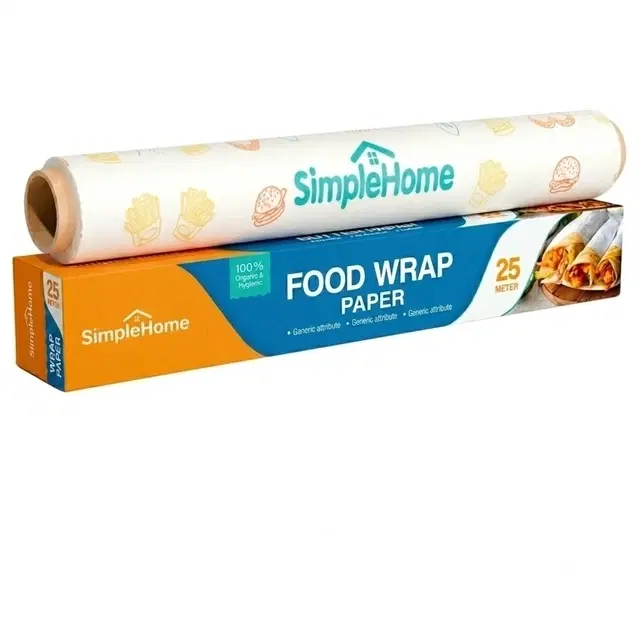 SimpleHome Basic Food Wrapping Paper 25m