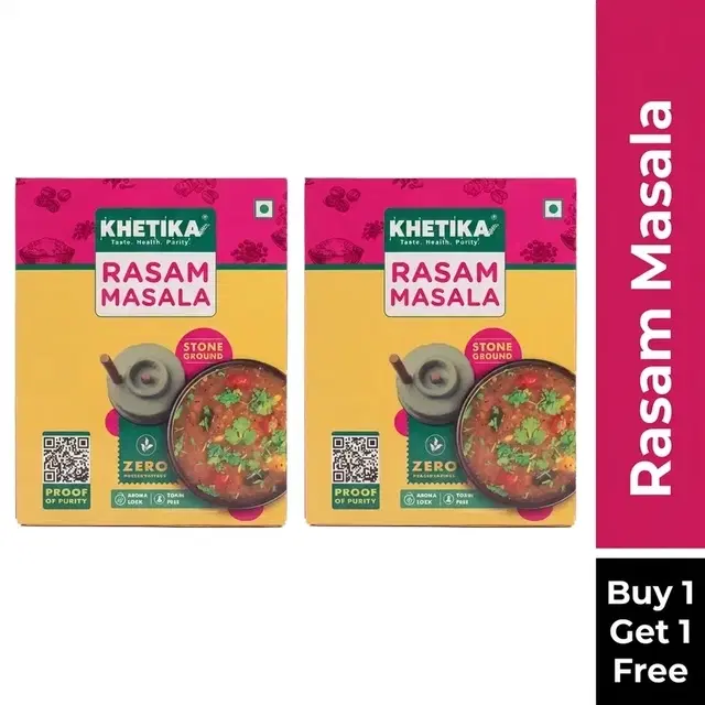 Khetika Rasam Masala 2X100 g (Buy 1 Get 1 Free)