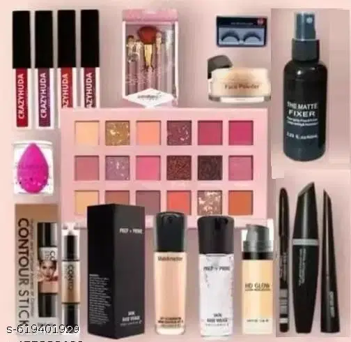 Face Makeup Combo, Multicolor, Set of 1