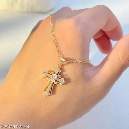 Christian Jesus Copper Alloy Cross