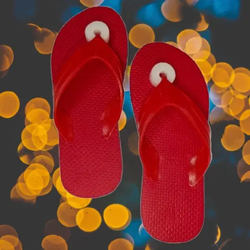 Flipflops for Men (Red, 9)