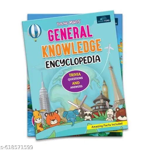 Young Minds General Knowledge Encyclopedia for Kids | Illustrated GK Book for Children Ages 5 to 12 | Early Learning Big Knowledge Book for Smart Kids | Educational Reference Book for School Projects Homeschooling Brain Development Learning Activities