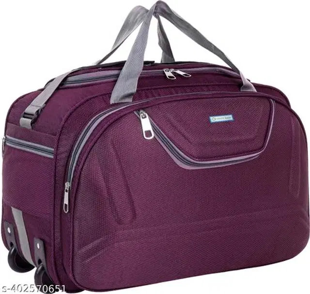 Polyester Duffel Bags, Purple