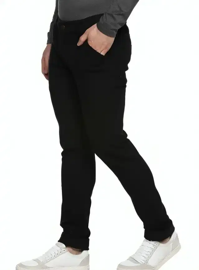 Denim Jeans for Men (Black, 28)
