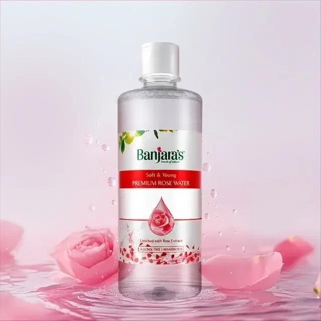 Banjara's Premium Rose Water 1030 ml