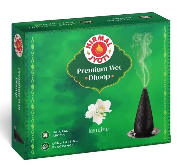 Nirmal Jyoti Jasmine Wet Dhoop 36 g