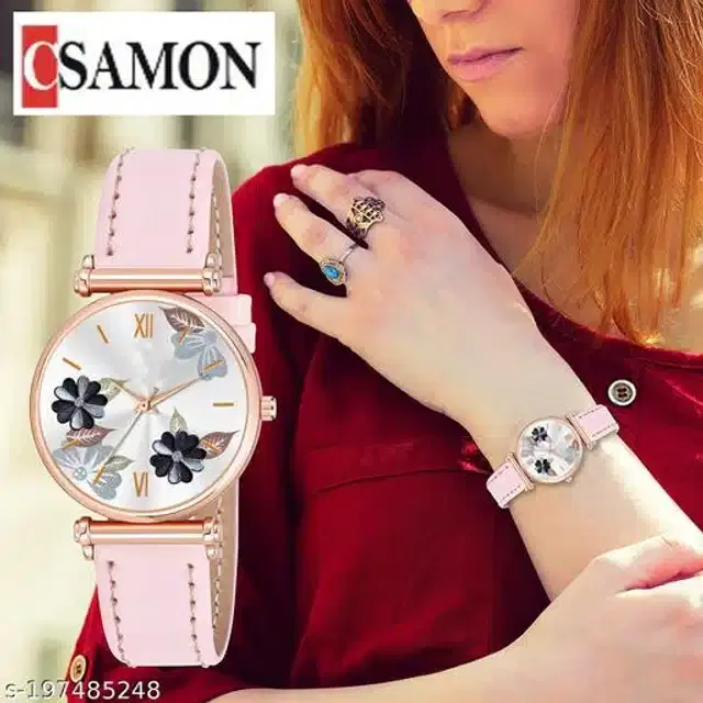 Analog Watch for Women (Multicolor)