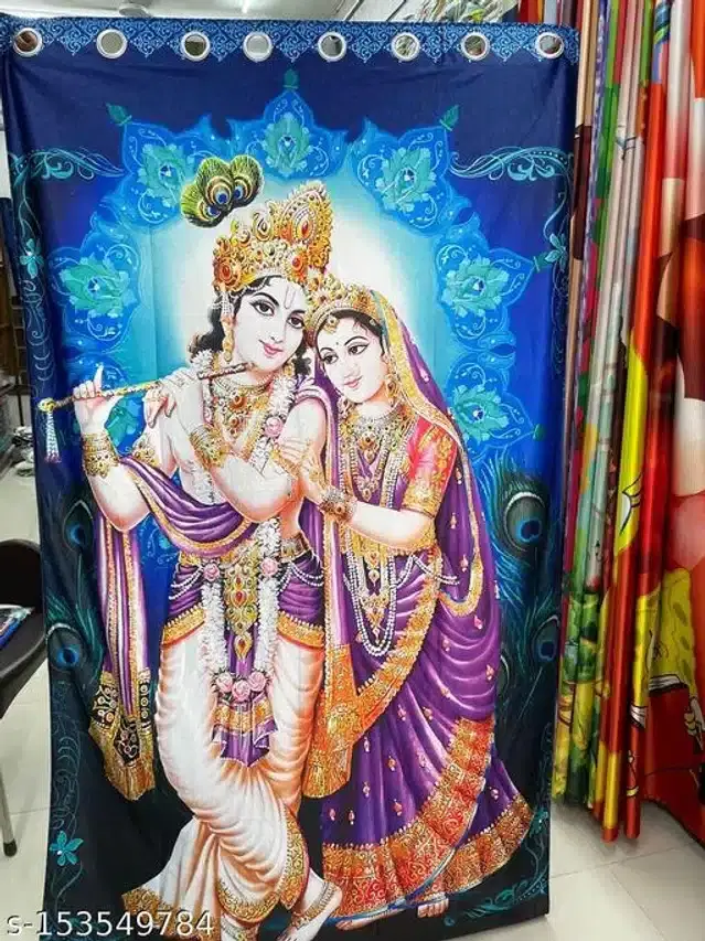 Curtains for Door, Multicolor, 5 Feet