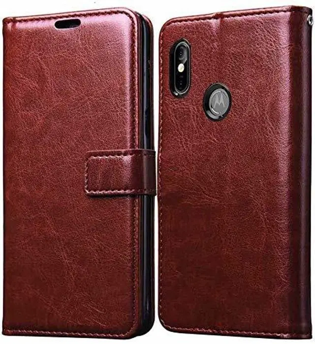 Flip Mobile Cover for Moto One Power - XT1942-2, Multicolor