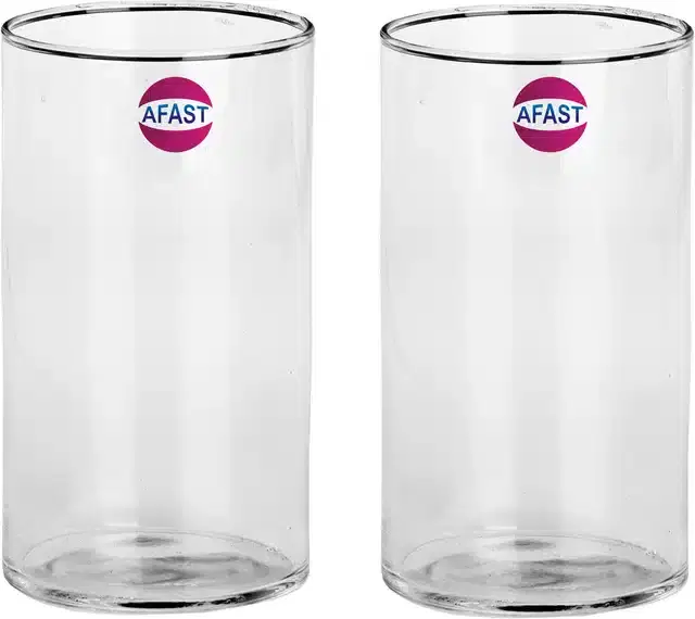 Liquor cum Cocktail Glasses, Transparent, 280 ml, Pack of 2