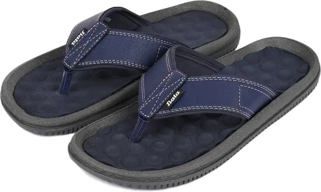 Bata Flipflops for Men (Blue, 7 UK/India)