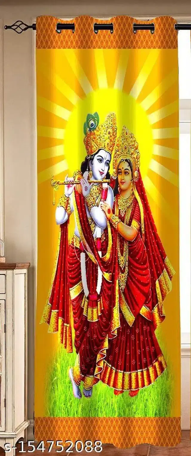 Curtains for Door, Multicolor, 5 Feet