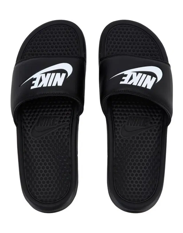 Nike Sliders for Men (Black, 8)