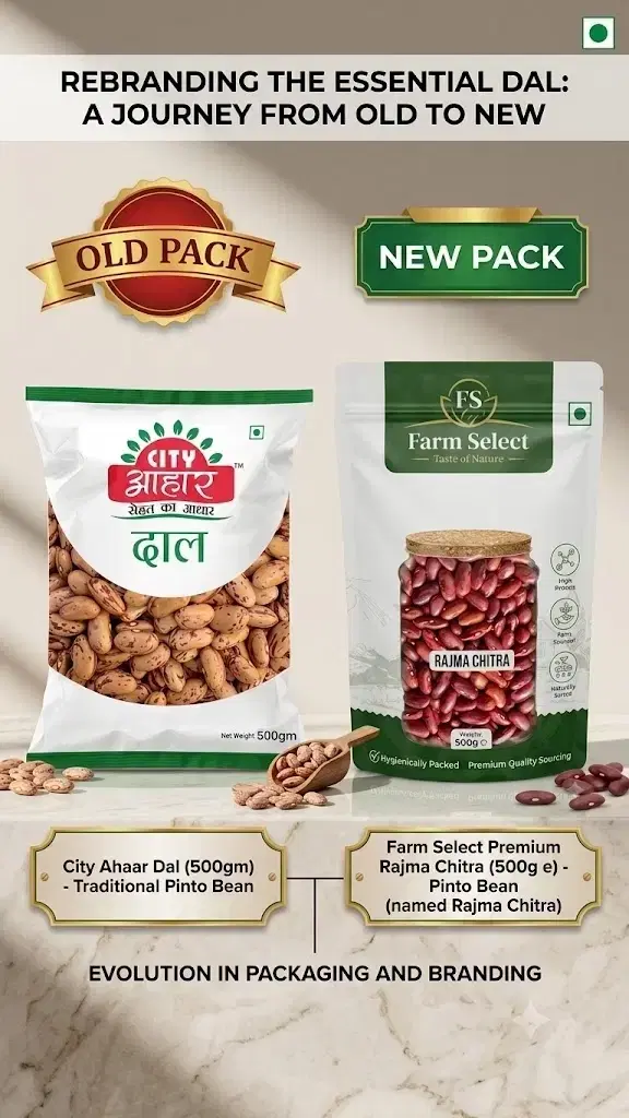 City Aahar/Farm Select Rajma Chitra 500 g