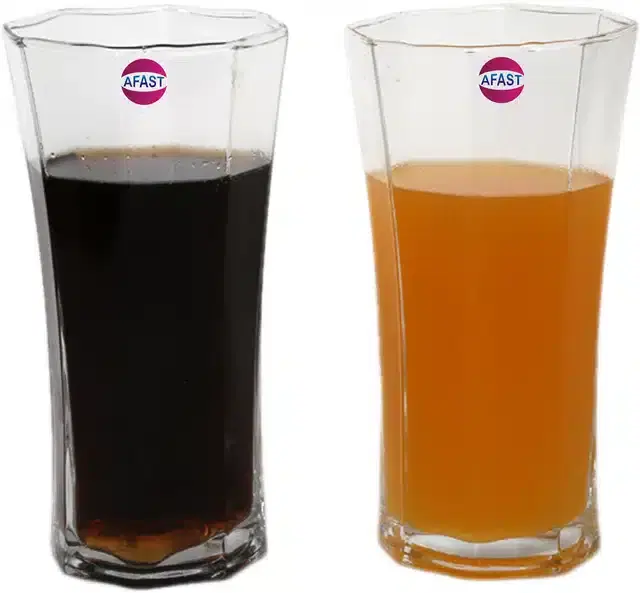 Fancy Water & Wine Glass, 200 ml, Pack of 2