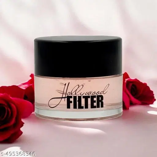 Hollywood Filter Primer for Face - Illuminator for Face Makeup Glow & Pore Minimizer Primer for All Skin Types, Get Hydrated Flawless, Smooth Skin - Blurs Fine Lines, Wrinkles