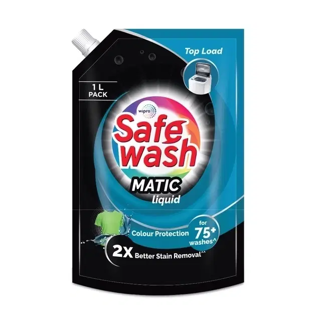 Safewash Matic Liquid - Top Load 800 ml