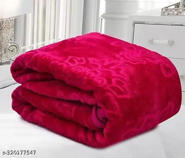 Microfiber Double Bed Blanket, Multicolor