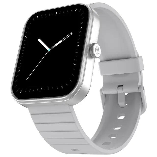 Noise Newly Launched ColorFit Pulse 3 with 1.96" Biggest Display Bluetooth Calling Smart Watch, Premium Build, Auto Sport Detection & 170+ Watch Faces Smartwatch for Men & Women (Silver Grey)
