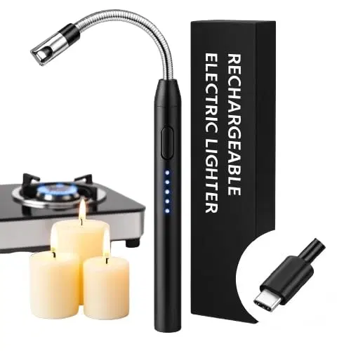 Type-C Rechargeable Electric Lighters for Kitchen,Multicolour