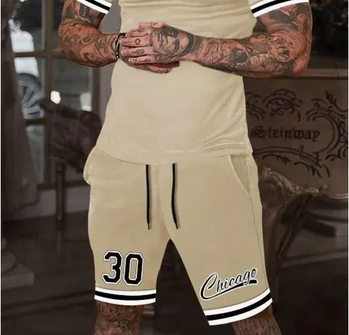 Shorts for men PP, Beige (M)