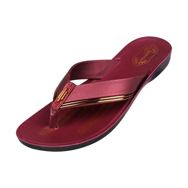 Slippers for Women, Maroon (5)