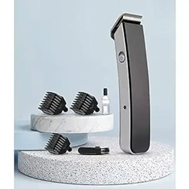 Metal Rechargeable Hair Trimmer for Men, Multicolor