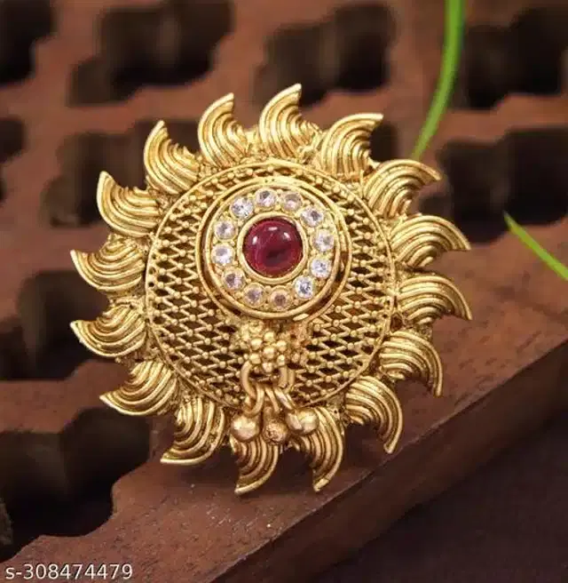 Trendy Rings for Women (Gold)