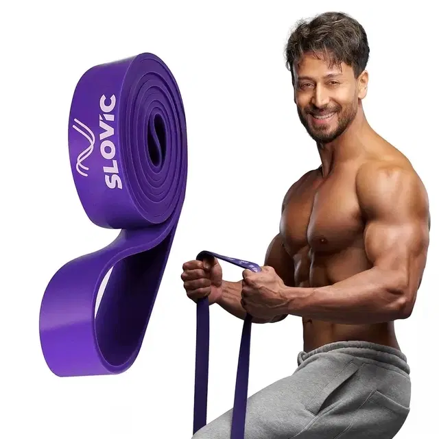 Slovic Tpe Resistance Band, Purple
