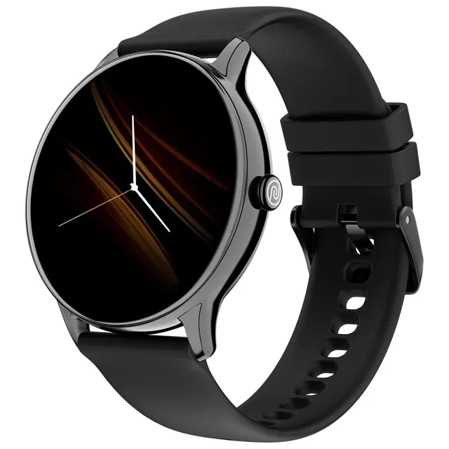 Noise Twist Round Dial Smart Watch With Bluetooth Calling, 1.38" Tft Display, Up-To 7 Days Battery, 100+ Watch Faces, Ip68, Heart Rate Monitor, Sleep Tracking (Jet Black)