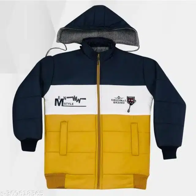 Nylon Full Sleeves Hooded Jacket for Girls (Multicolor, 12-18 Months)