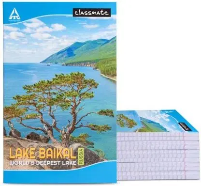 CLASSMATE Longbook Single Line Regular Notebook, 160 Pages, Multicolor, Pack of 6
