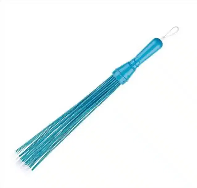 Plastic Sticks Brooms for Bathroom, Multicolor