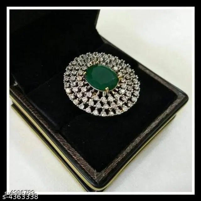 Alloy Ring for Women (Multicolor)