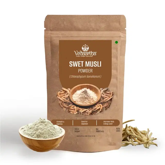 Vedaartha Pure Safed Musli Powder (100g)