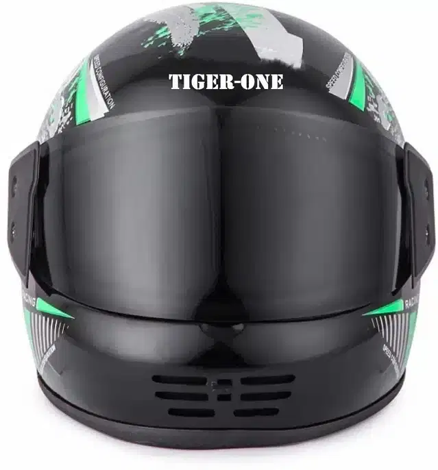 Full Face Bike Helmet for Men & Women, Black, M