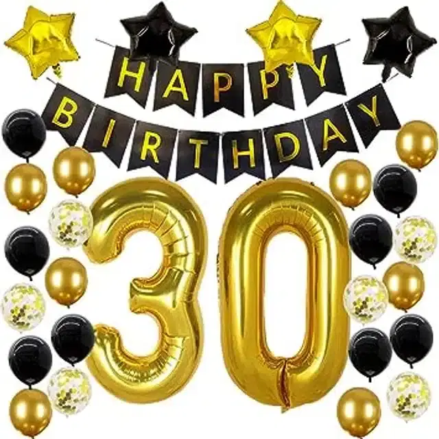 Birthday Decoration Kit, Multicolor, Set of 1