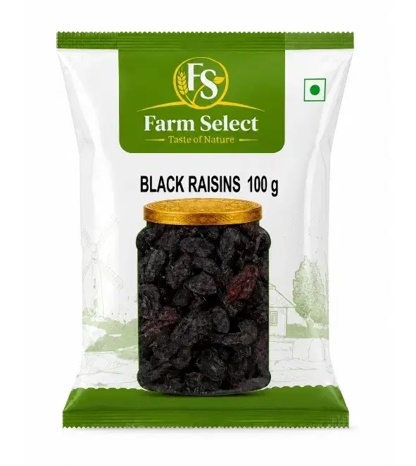 Farm Select Indian Black Raisin 100 g