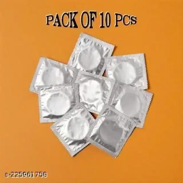 Xebok Fruits Flavoured Dotted Condoms, Pack of 10