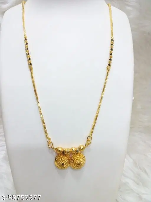 HASTKALA Mangalsutra for Women (Gold, Free Size)