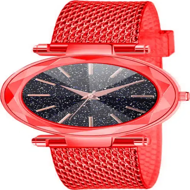 Women's Analog Watches, Pack of 1 (Red)