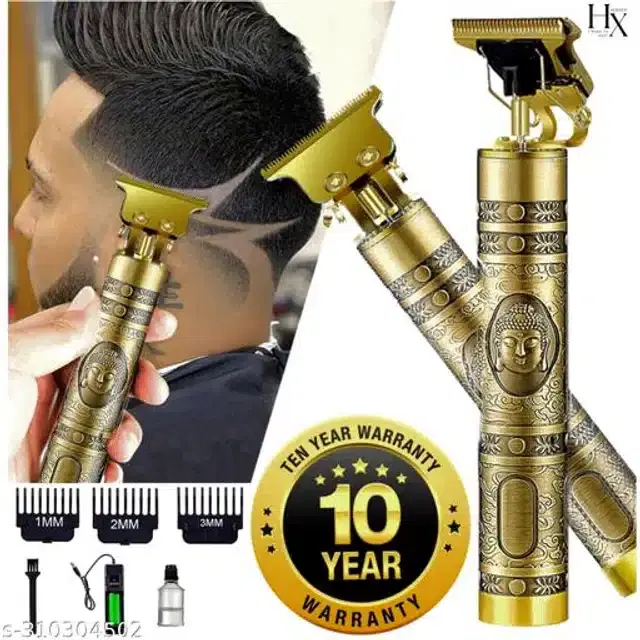 Buddha Style Trimmer for Men, Golden