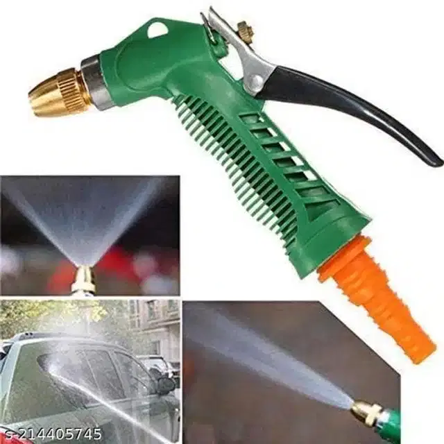Garden Water Spray Gun, Green, Pack of 1