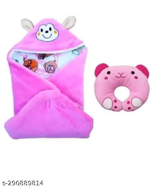 Combo of Baby Sleeping Set, Pink, Set of 2