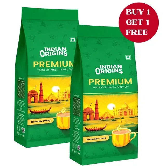 Indian Origins Premium Tea 2X250 g (Buy 1 Get 1 Free)