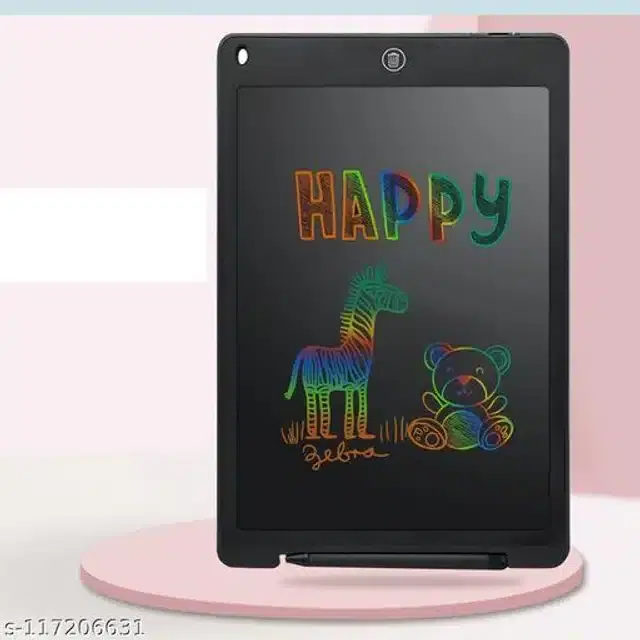 Digital LCD Writing Tablet Pad for Kids, 8.5 inches, Black