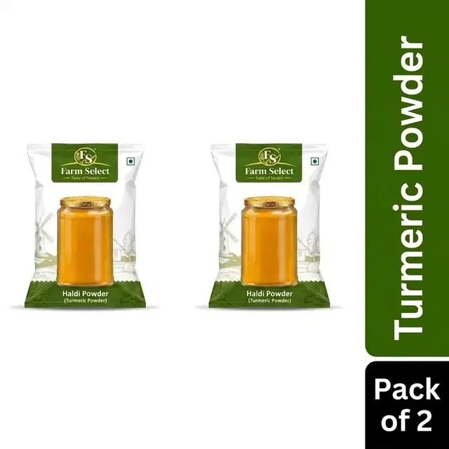 Farrm Select Haldi/Turmeric Powder 500 g (Set of 2)